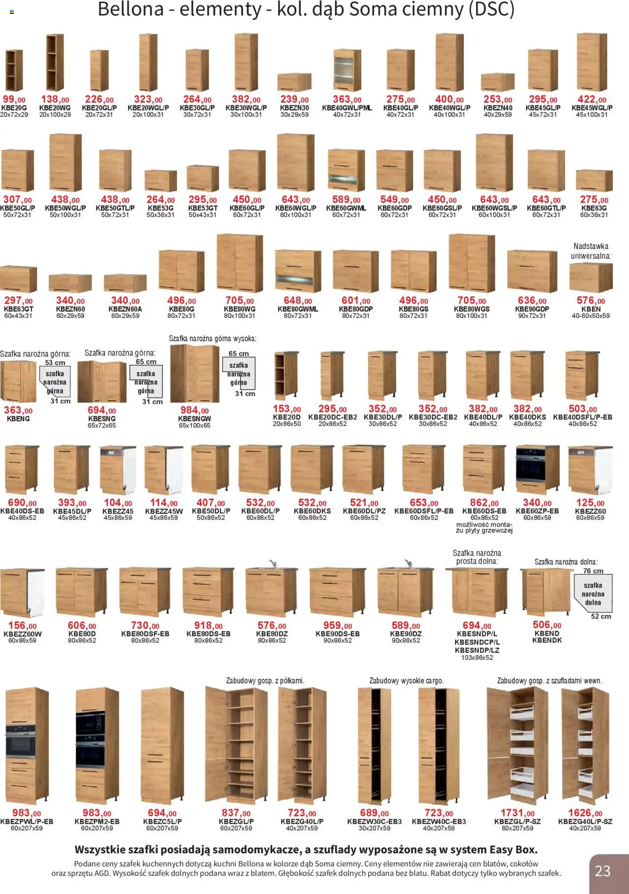 Bodzio Katalog od 01.10.2025 | Strona: 23 | Produkty: Plyty