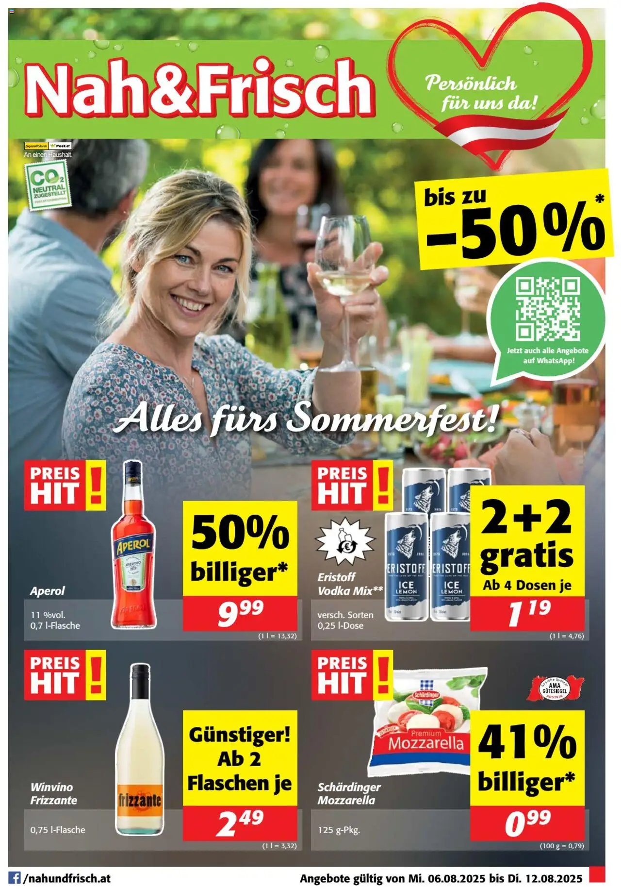 Nah und Frisch Flugblatt gültig ab 06.08.2025 | Seite: 1