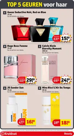 Kruidvat folder week 12 - Voorbeeld van een folder van Kruidvat, geldig van 16.03.2026 | Pagina: 29 | Producten: Kan, Geuren, Parfum, Eau de toilette
