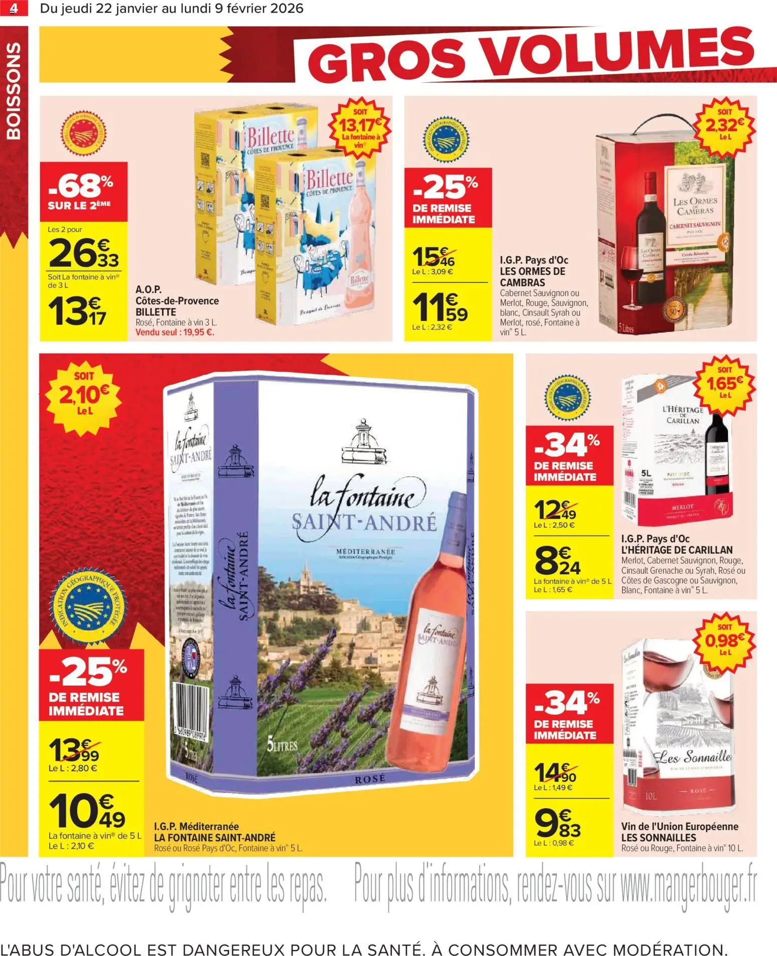 {H1} | Page: 6 | Produits: Vin