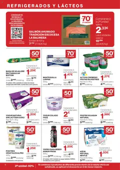 Supercor Canarias │ válido desde el 03.07.2025 | Página: 8 | Productos: Yogur, Τυρόπιτα, Yogur bebible, Salmón ahumado