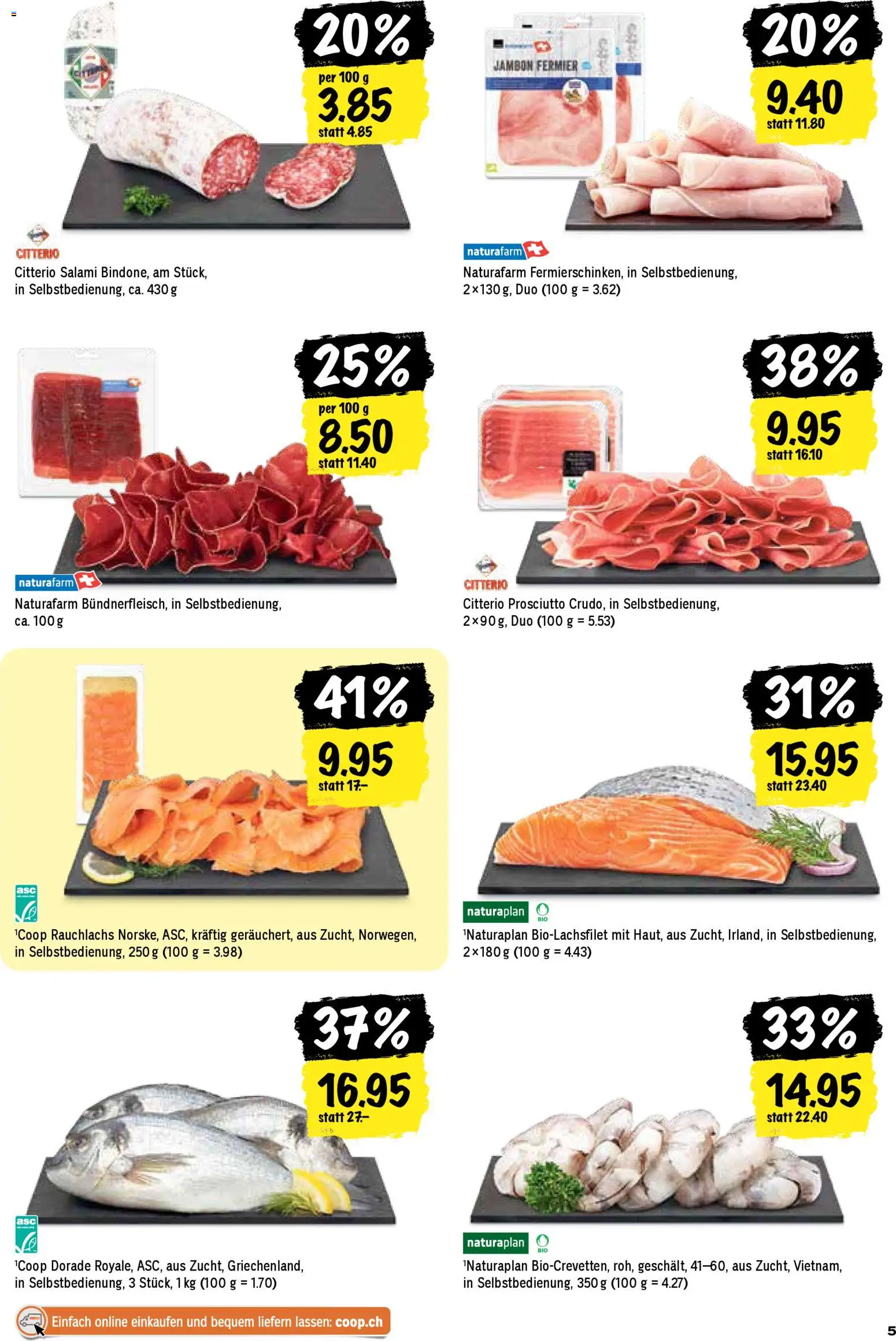 Coop - Black Friday – gültig ab 27.11.2025 | Seite: 5 | Produkte: Salami