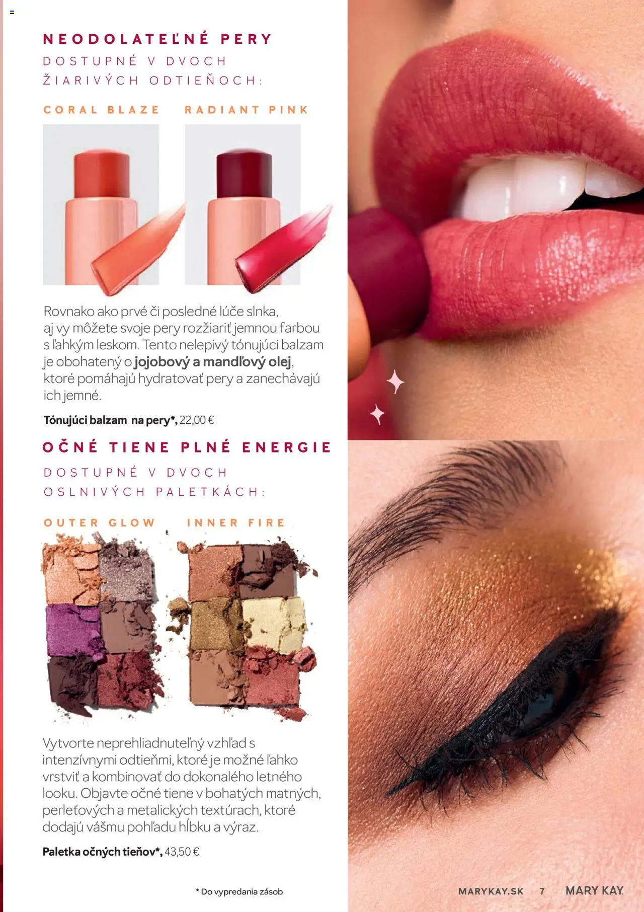 Mary Kay katalóg │ platný od 16.07.2025 | Strana: 7 | Produkty: Očné tiene
