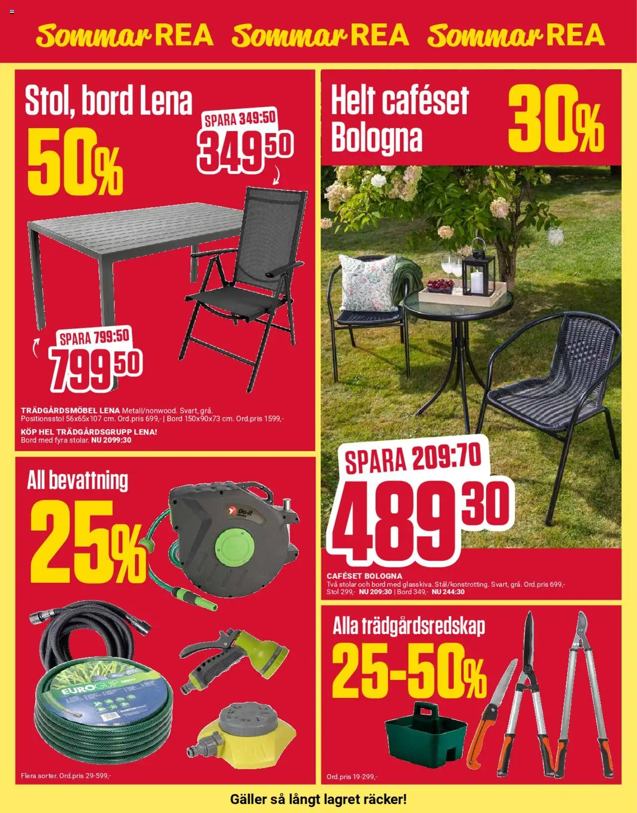 ÖoB reklamblad aktuell från 30.06.2025 | Sida: 3 | Produkter: Galler, Bord, Stol