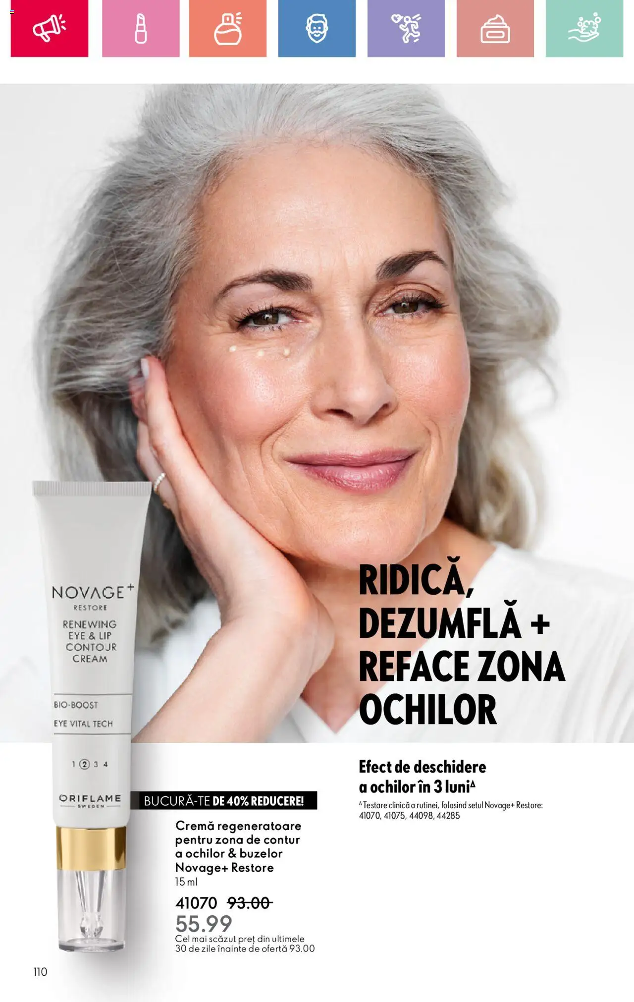 Oriflame catalog 11 2025 – valabil de la 27.07.2025 | Pagină: 110 | Produse: Cremă