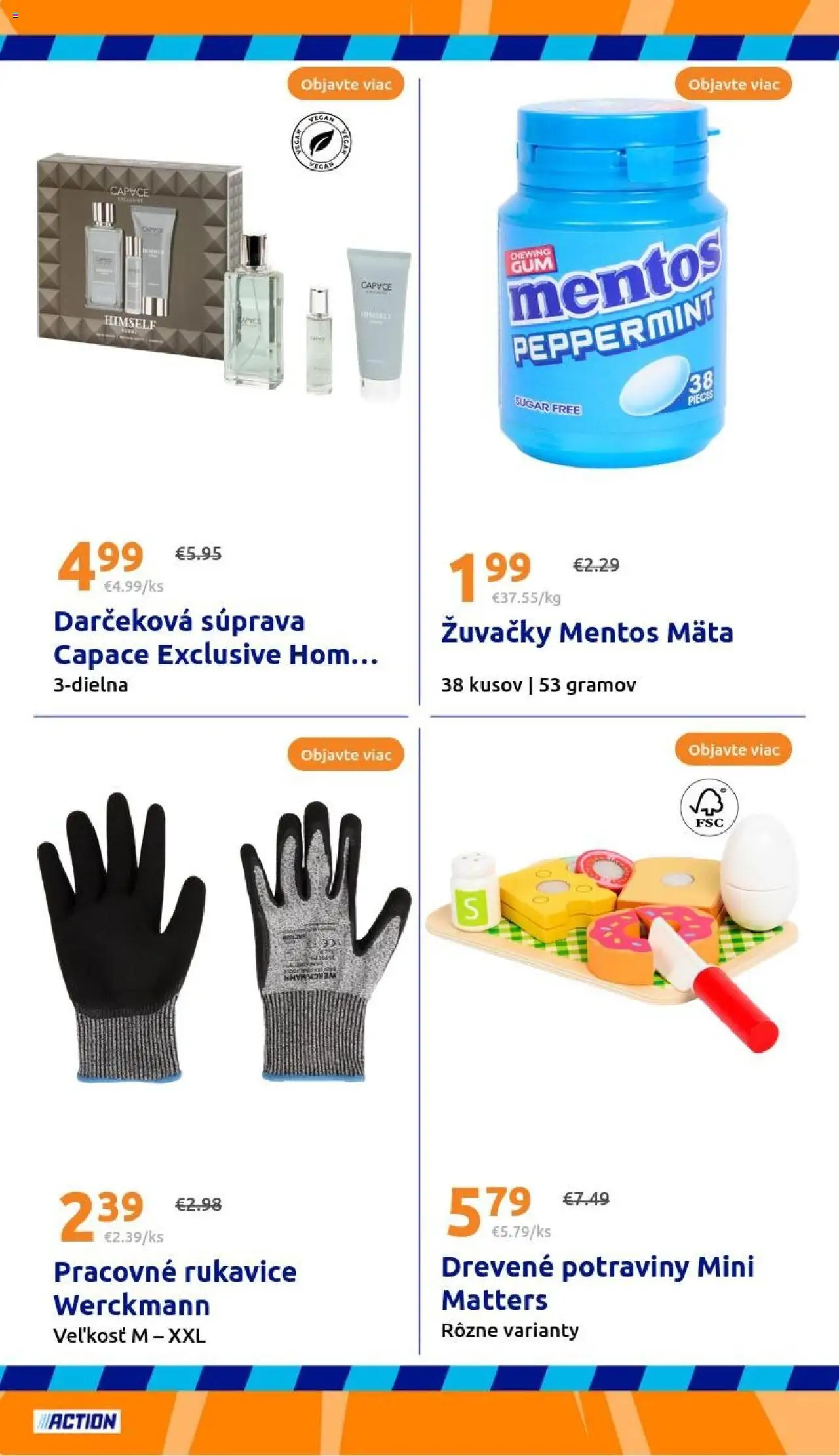 Nové Action akcie – leták je platný od 17.09.2025 | Strana: 30 | Produkty: Rukavice