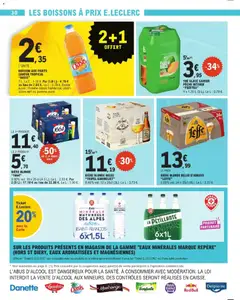 E.Leclerc - Prévisualisation de BIÈRE BLONDE BELGE D'ABBAYE "LEFFE", 6.60% vol. 24 x 25cl (6L). valide à partir de 21.04.2026 | Page: 30