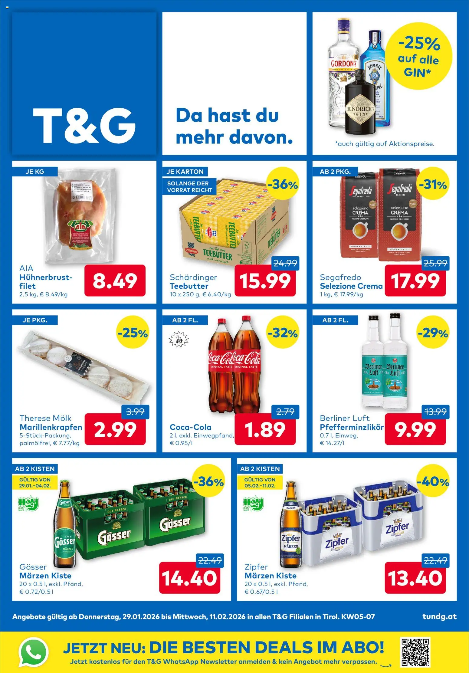T&G Flugblatt gültig ab 29.01.2026 | Seite: 1