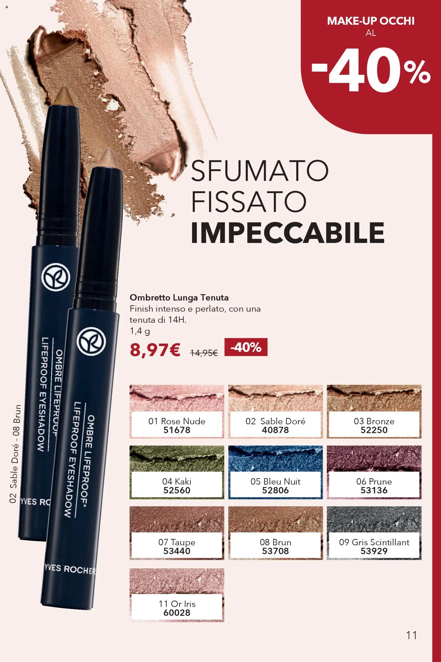 Volantino Yves Rocher del 30.12.2025 | Pagina: 11