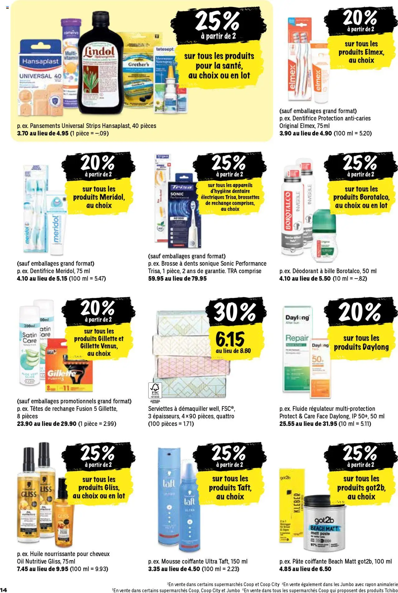 Coop - Les actions de la semaine – gültig ab 09.10.2025 | Seite: 14 | Produkte: Deodorant