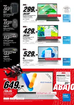 Vista previa Media Markt folleto válido desde el 14.01.2026 | Página: 28 | Productos: Mochila, Ratón inalambrico, Teclado, Disco