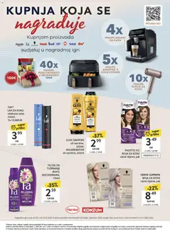 GLISS ŠAMPON, oll nutritive, 250ml, REGENERATOR oll nutritive, 200ml - Pregled kataloga iz trgovine Konzum, vrijedi od 03.02.2026 | Stranica: 16