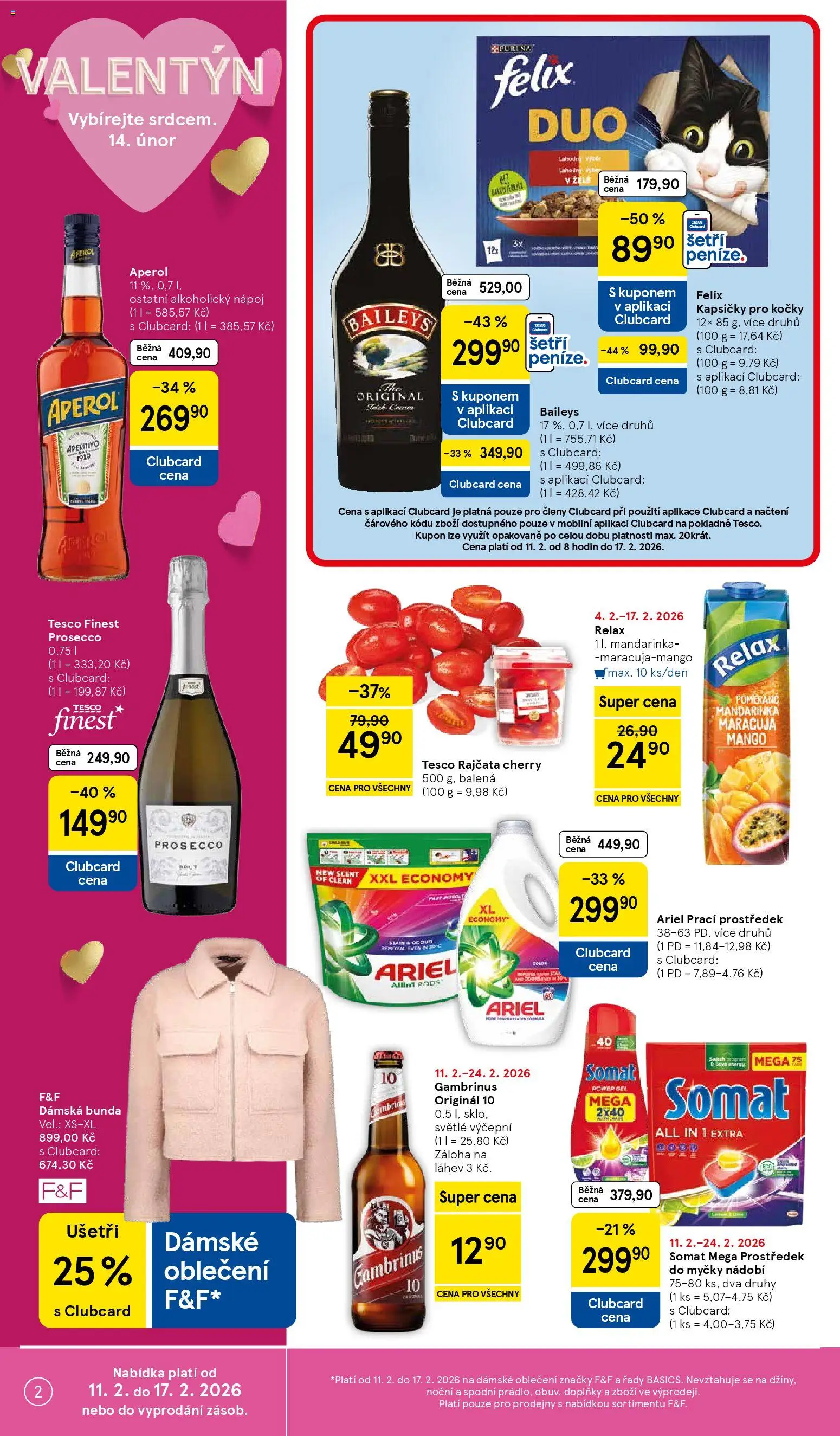 Tesco leták - Supermarket od 11.02.2026 | Strana: 2