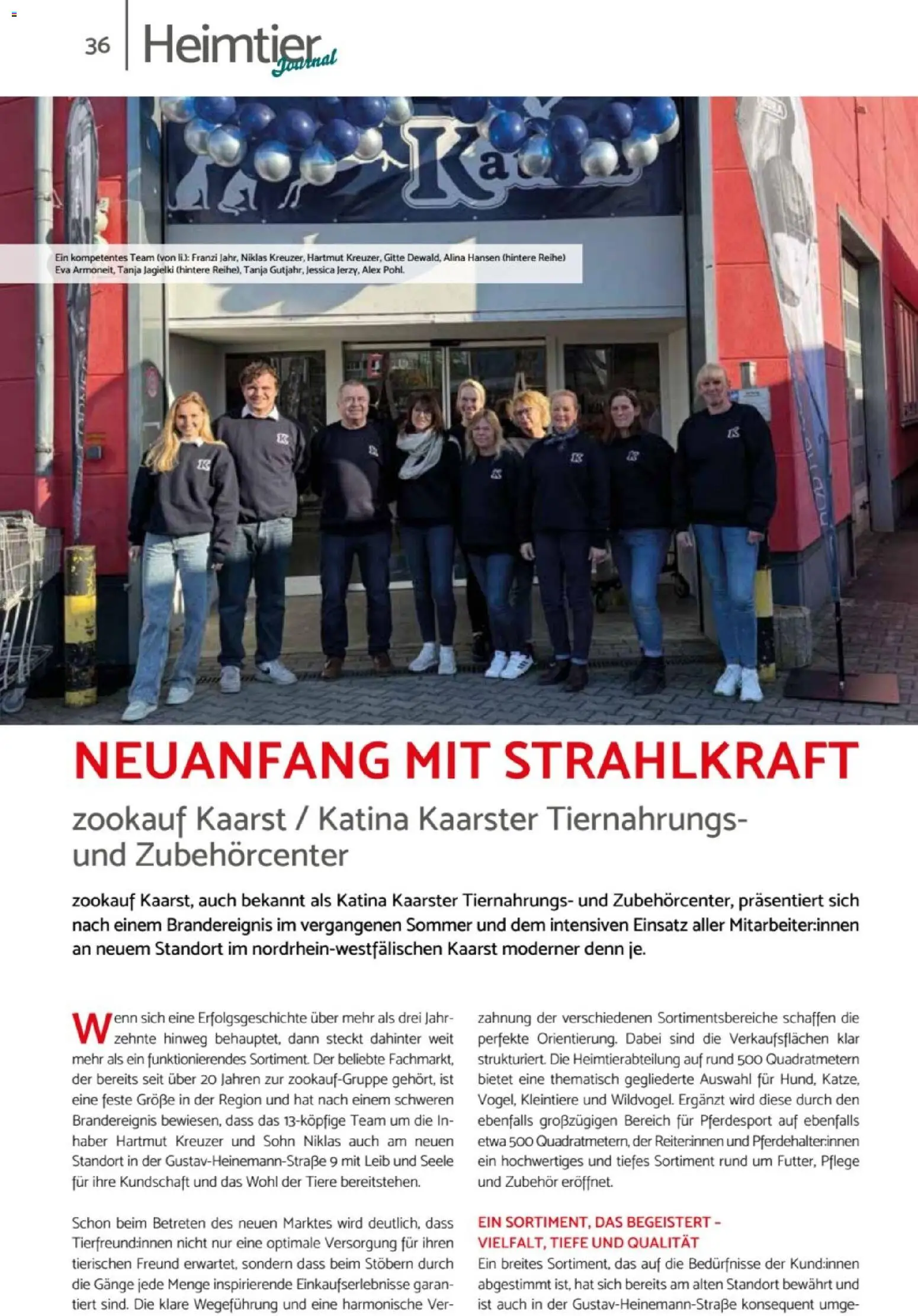 zookauf  Heimtier Journal – gültig ab 01.02.2026 | Seite: 36