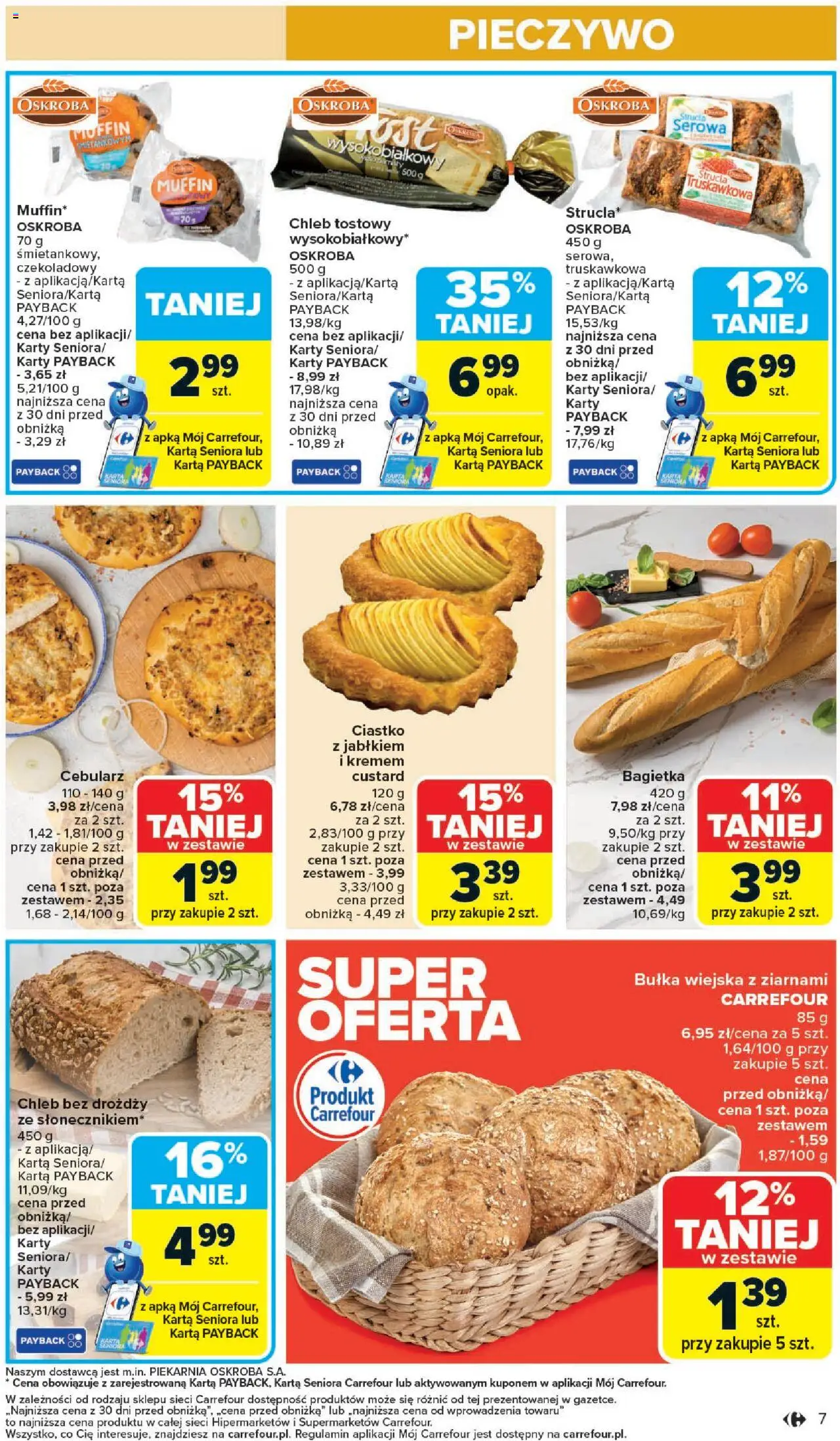 Carrefour Gazetka od 20.10.2025 | Strona: 9 | Produkty: Pieczywo, Chleb tostowy, Piekarnia, Bułka