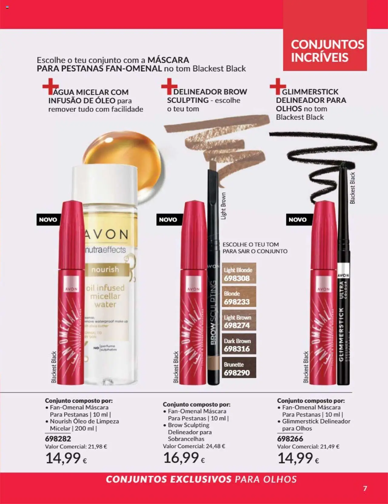Catálogo Avon Campanha 6 │ válido de 01.06.2025 | Página: 7 | Produtos: Agua, Perfume, Delineador, Óleo