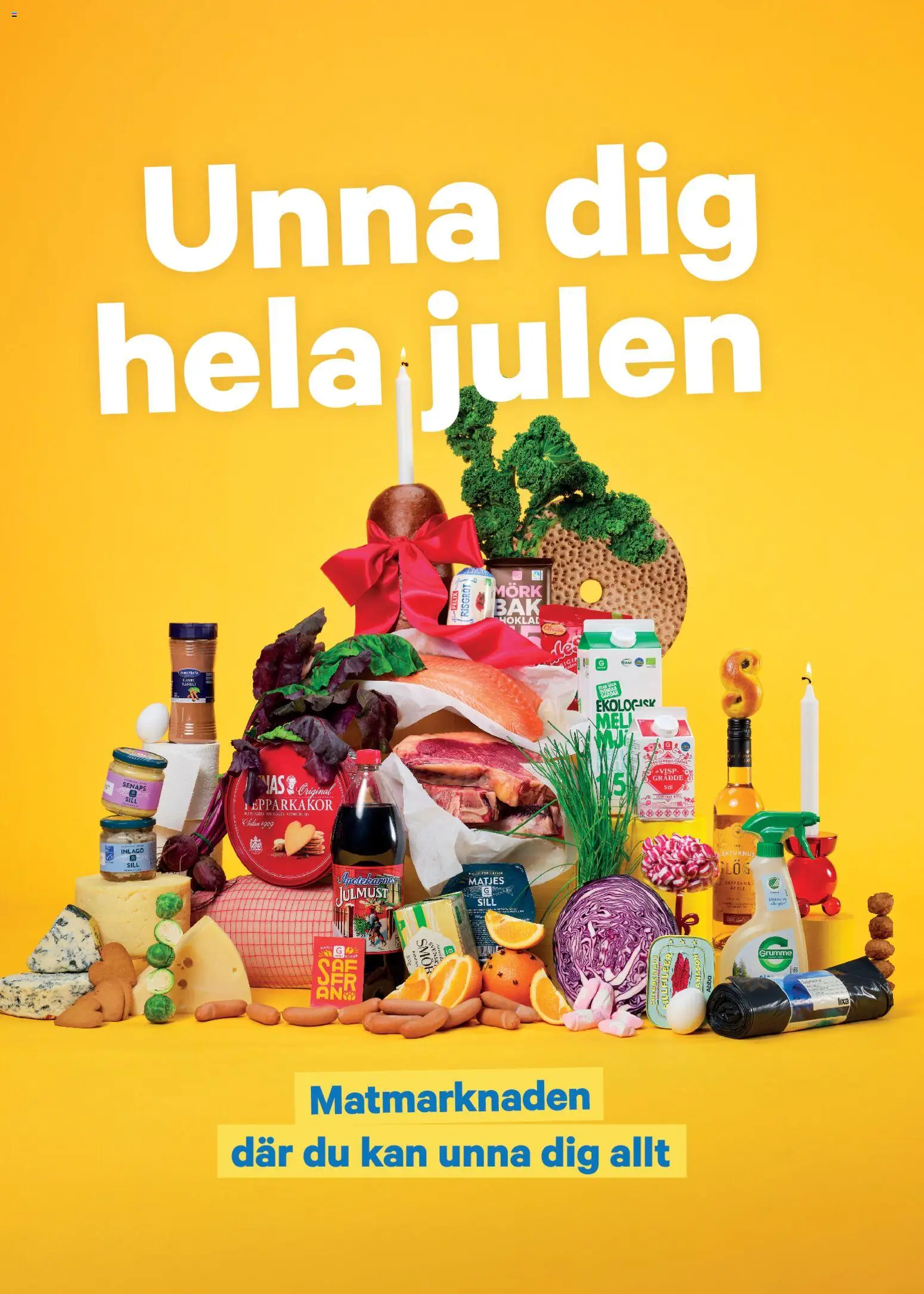 City Gross reklamblad aktuell från 15.12.2025 | Sida: 4 | Produkter: Sill, Smör, Grädde