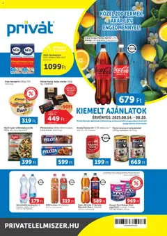 PRIVÁT Akciós újság - amely érvényes a következő dátumtól: 14.08.2025
