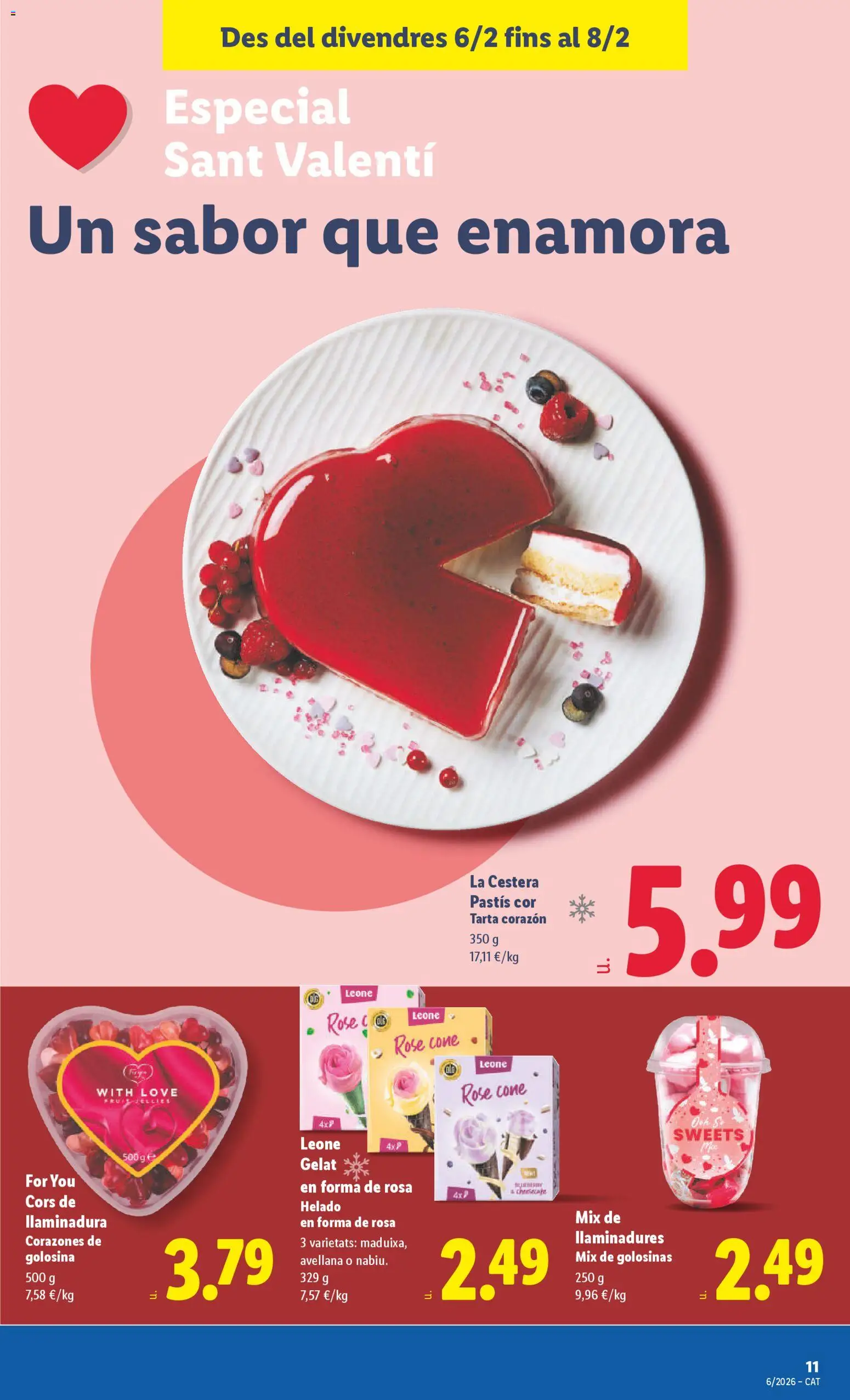 Lidl folleto │ válido desde el 02.02.2026 | Página: 23 | Productos: Golosinas, Helado