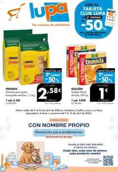 Vista previa Lupa Supermercados folleto válido desde el 09.04.2026
