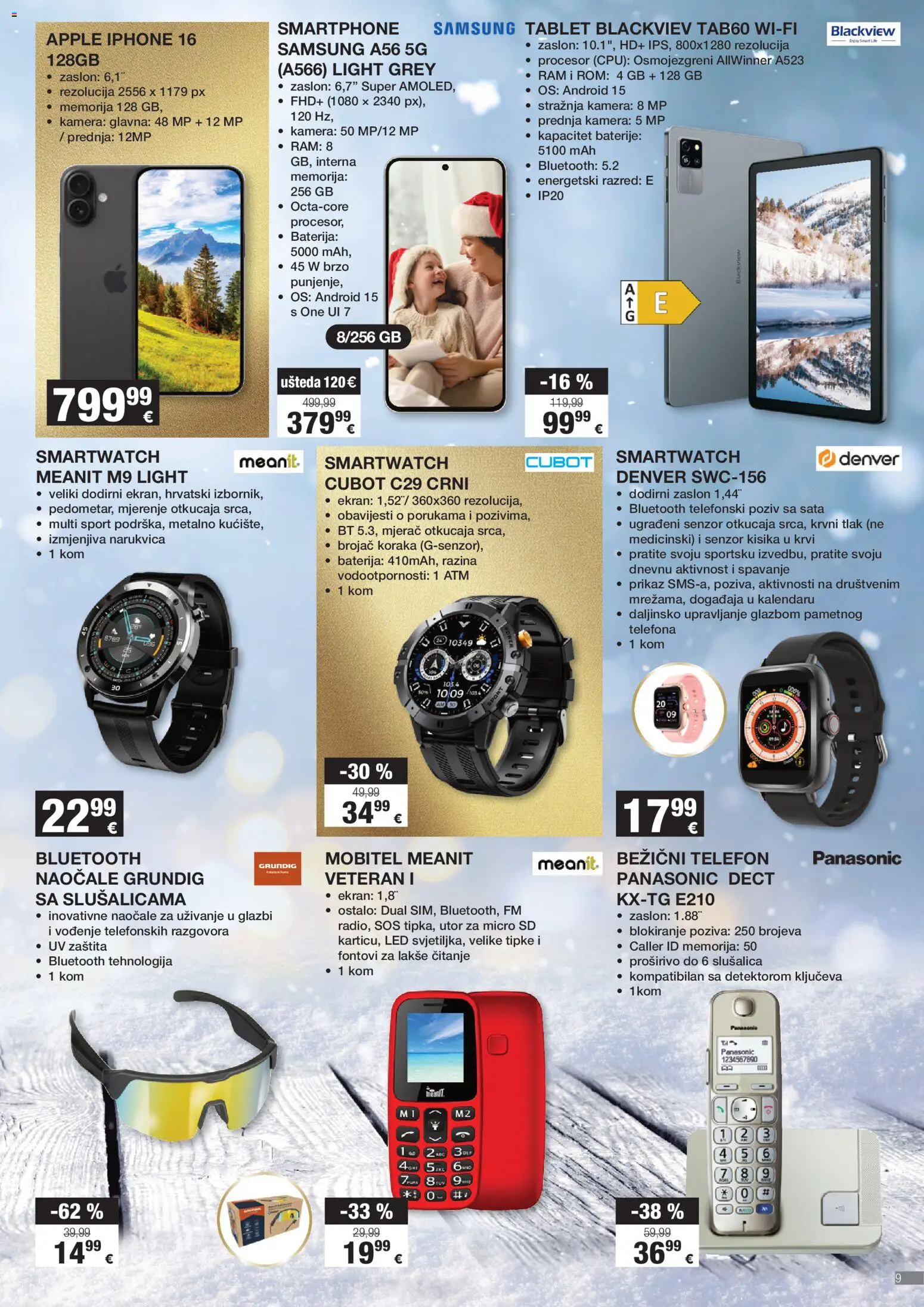 Interspar katalog | vrijedi od 12.11.2025 | Stranica: 9 | Proizvodi: Baterija, Tablet, Baterije, Telefon