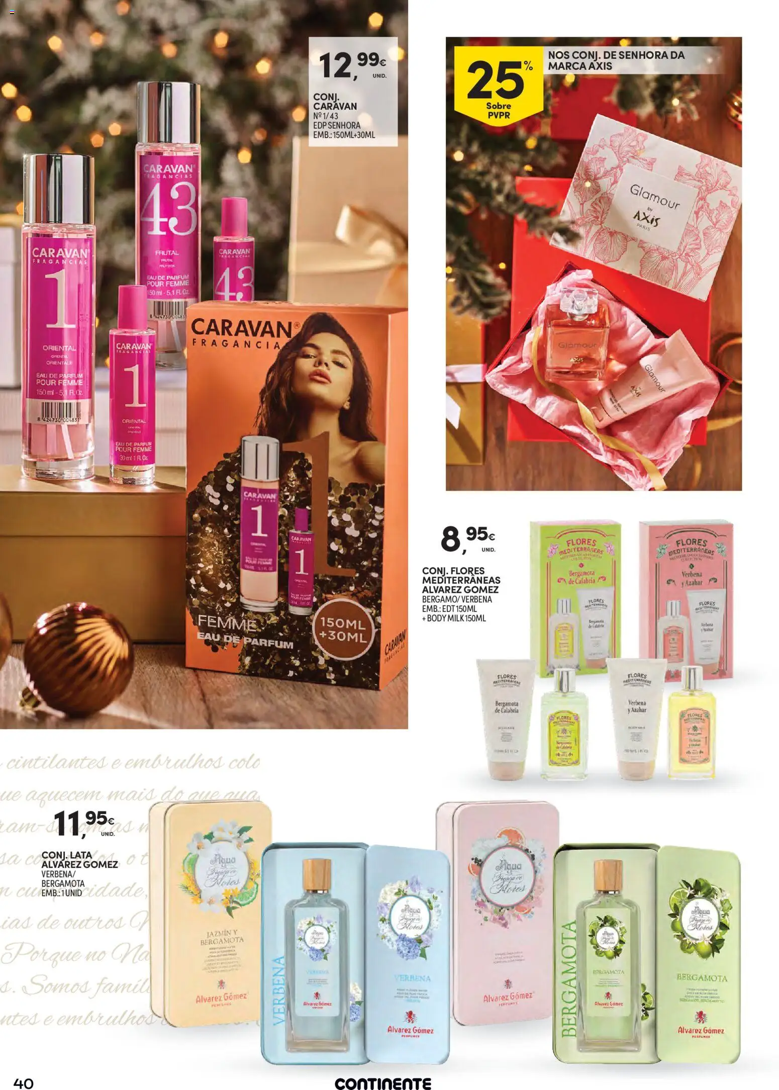 Continente - Natal │ válido de 11.11.2025 | Página: 40 | Produtos: Flores