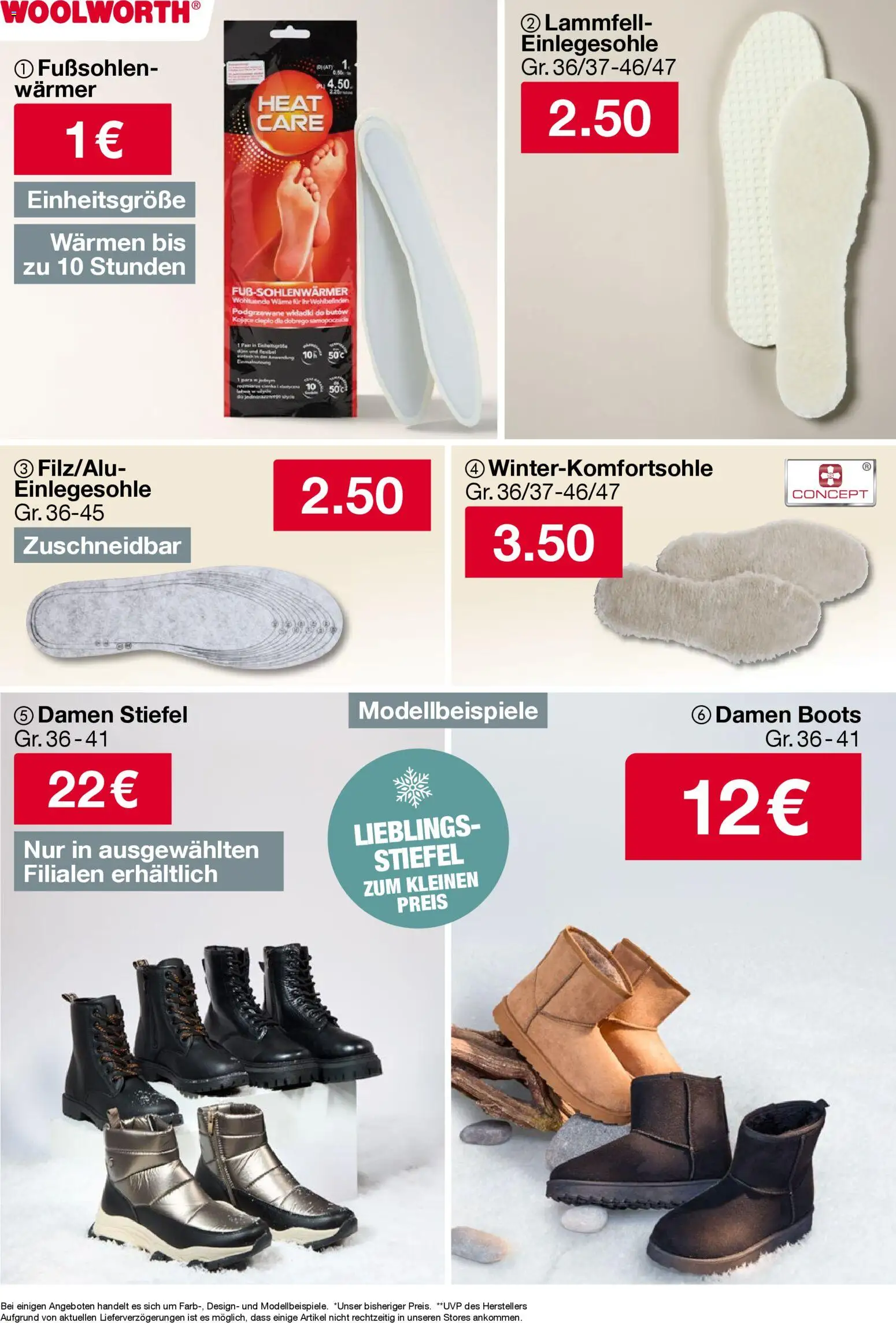 Woolworth  Flugblatt gültig ab 24.10.2025 | Seite: 13 | Produkte: Stiefel