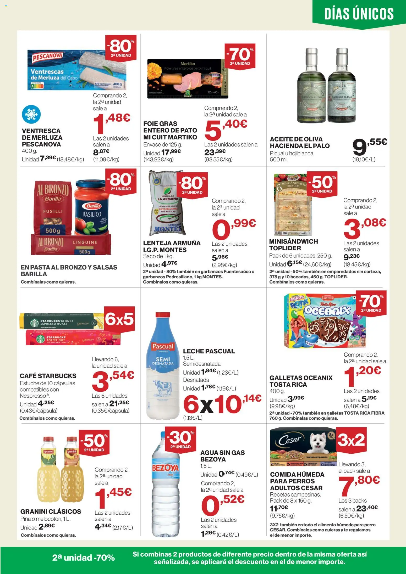 Hipercor catálogo │ válido desde el 07.11.2025 | Página: 3 | Productos: Aceite, Té, Galletas, Peso