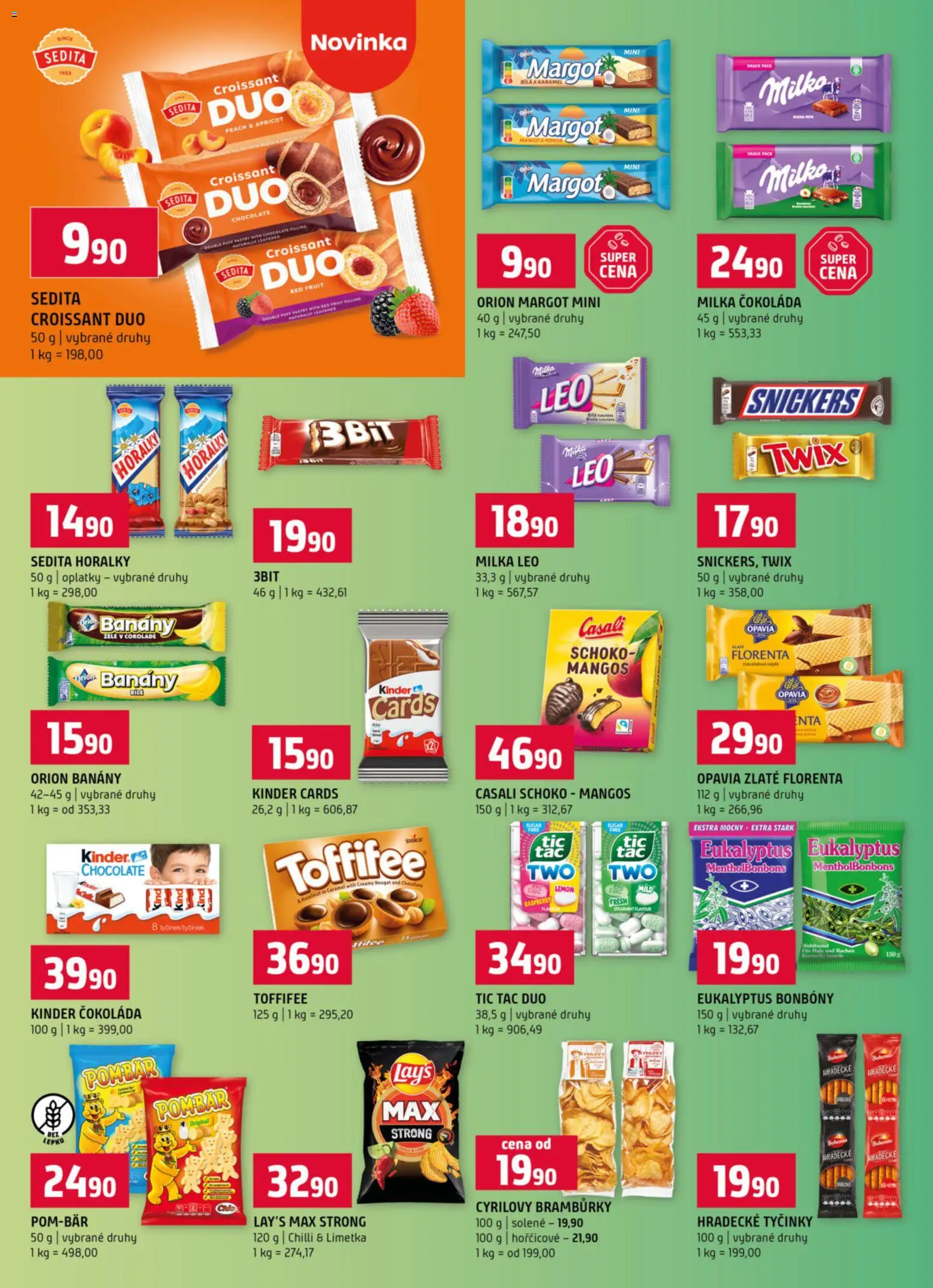 Terno leták - Prachatice od 28.01.2026 | Strana: 8 | Produkty: Kinder čokoláda, Eukalyptus, Cyrilovy brambůrky, Lay's