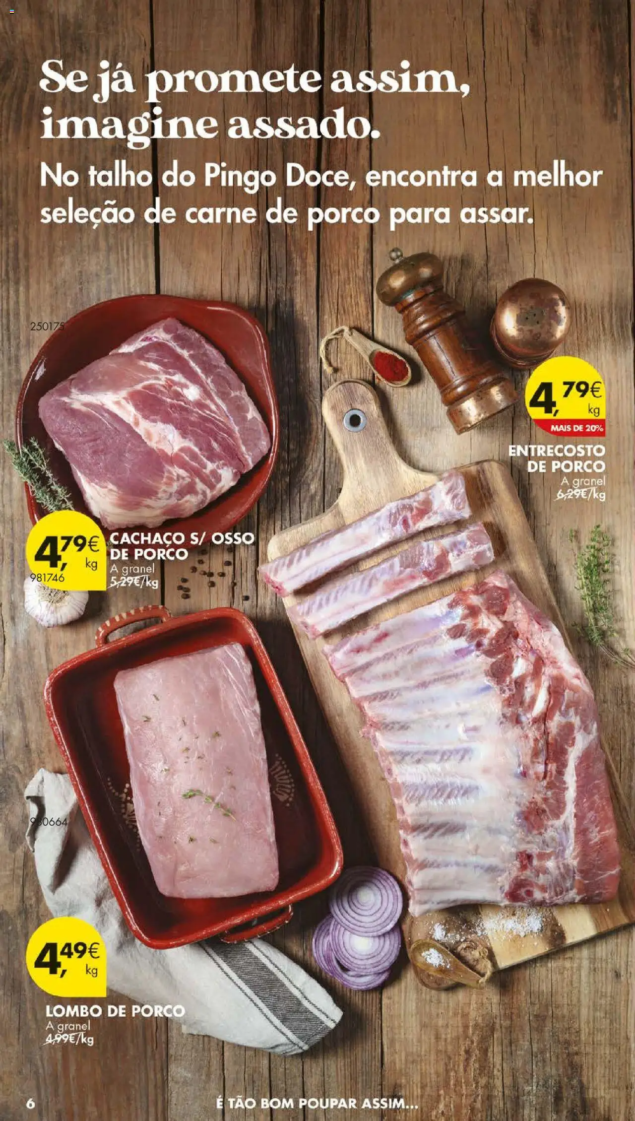 Pingo Doce folheto │ válido de 21.10.2025 | Página: 12 | Produtos: Lombo, Carne de porco, Carne