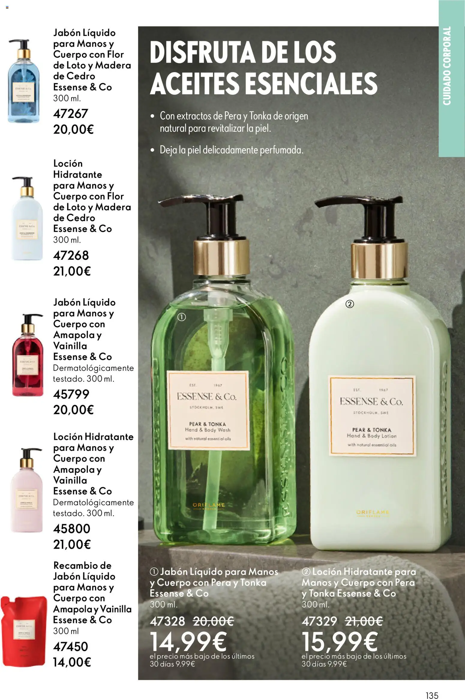Oriflame - Catálogo Campaña 1 │ válido desde el 31.12.2025 | Página: 135 | Productos: Jabón, Jabón líquido, Body