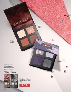 Pré-visualização Ultra Colour Paleta de 4 Sombras Para Olhos, Ultra Colour eyeshadow palette 2,8 g válido de 01.12.2025 | Página: 238 | Produtos: Sombras