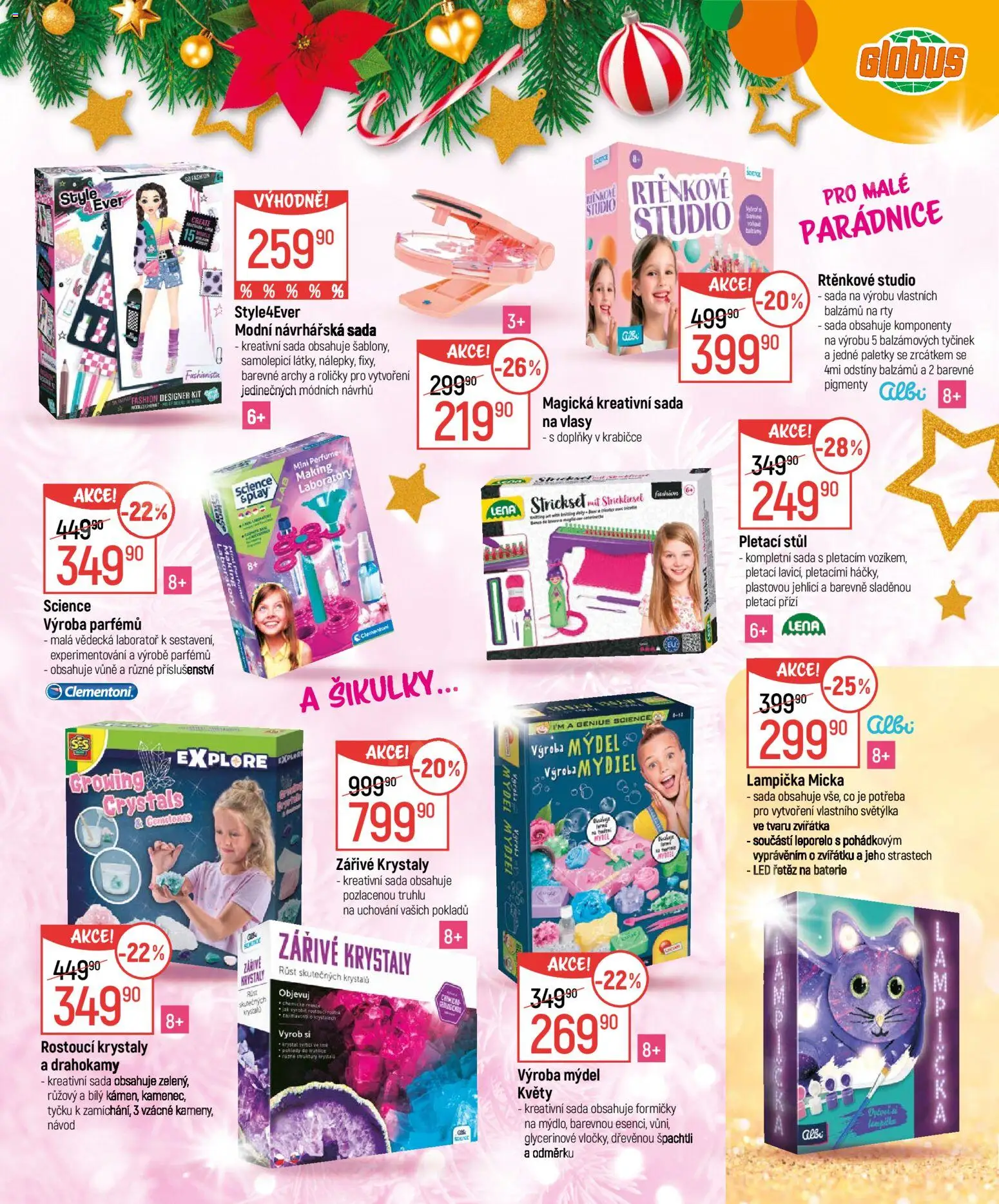 Globus leták - Šťastné a veselé od 12.11.2025 | Strana: 23
