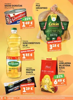 Studenac katalog | vrijedi od 16.07.2025 | Stranica: 28 | Proizvodi: Ulje, Kava, Mesni doručak