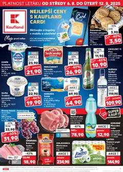 Kaufland leták - Brno od 06.08.2025 | Strana: 1