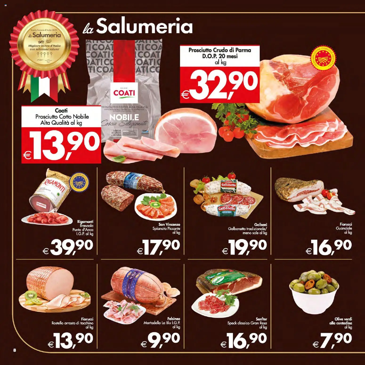 Volantino Decò del 13.02.2026 | Pagina: 12 | Prodotti: Speck, Prosciutto Crudo, Prosciutto Cotto, Prosciutto