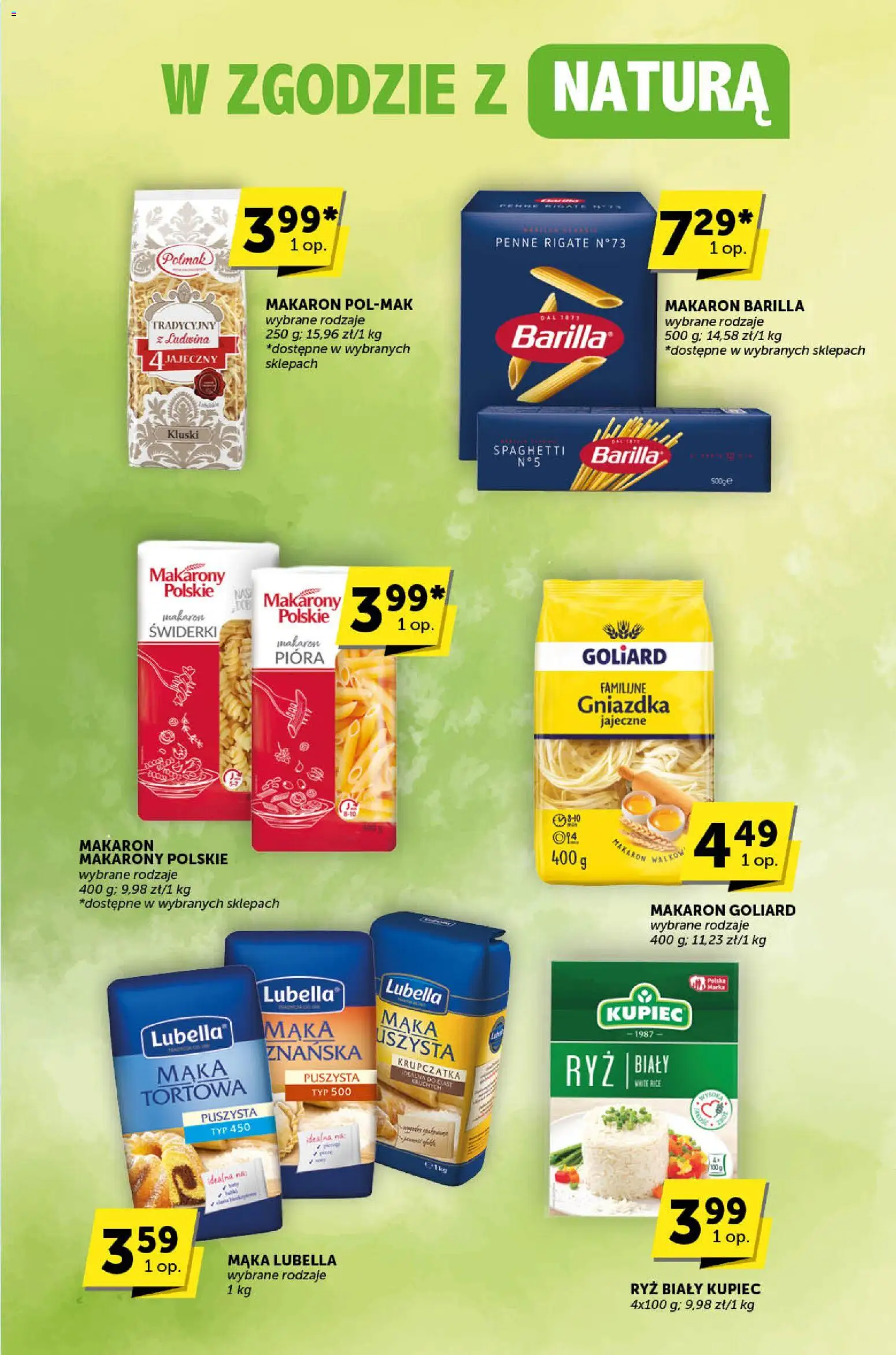 Groszek Gazetka - Katalog od 13.11.2025 | Strona: 11 | Produkty: Penne, Ryż, Makarony, Makaron