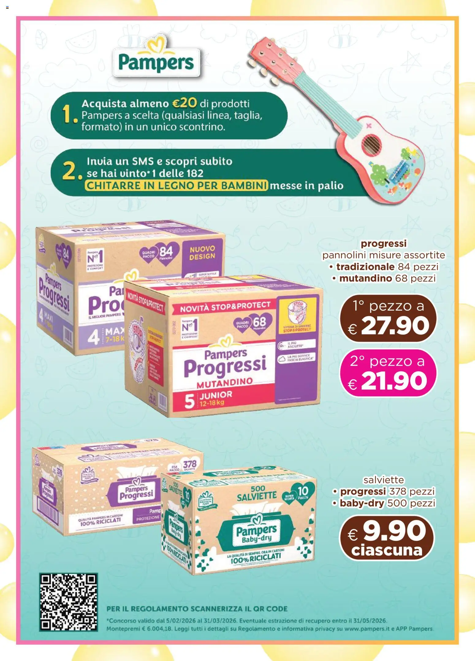 Volantino Acqua e Sapone del 22.02.2026 | Pagina: 9 | Prodotti: Pannolini, Pampers