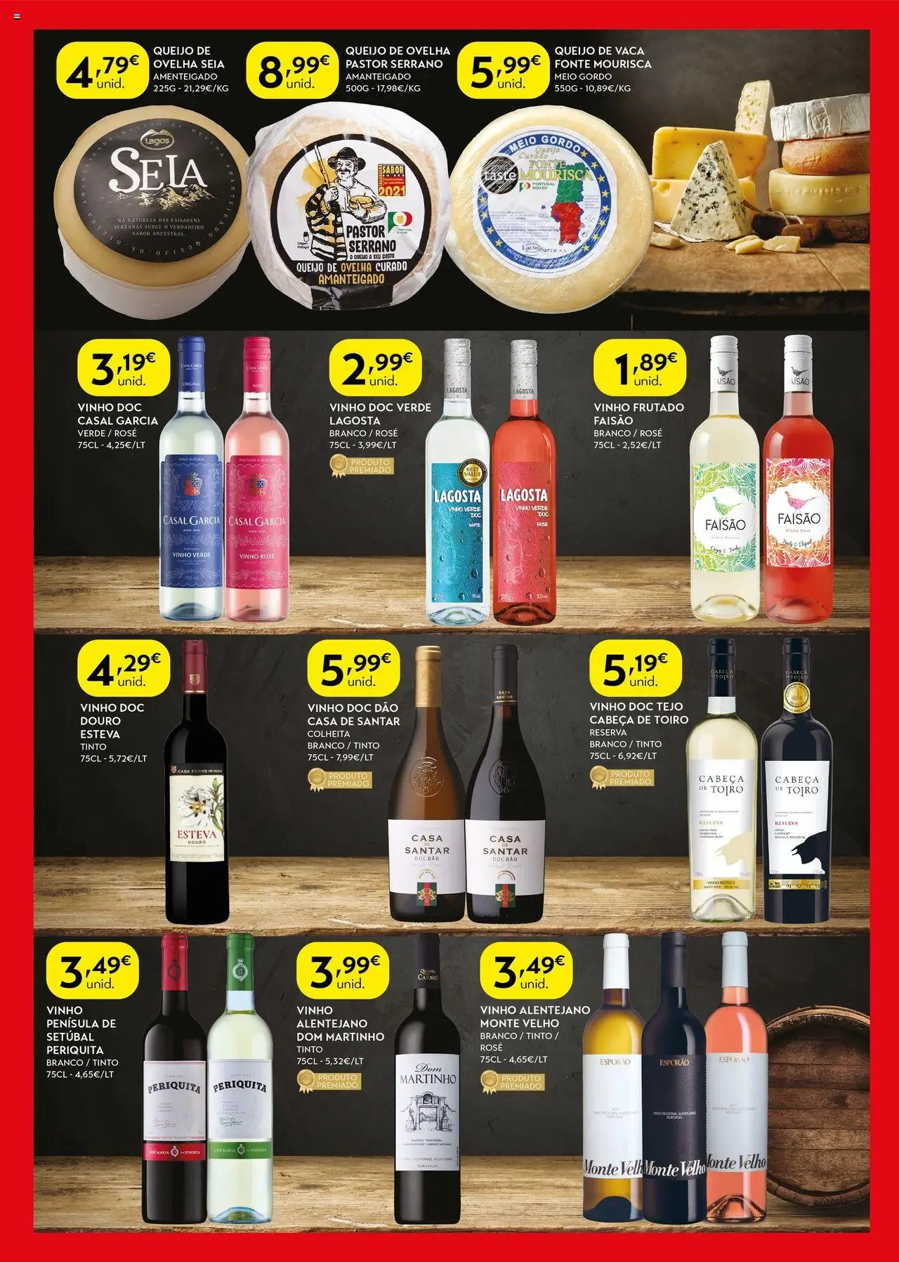 Spar folheto │ válido de 16.09.2025 | Página: 2 | Produtos: Lagosta, Queijo, Vinho