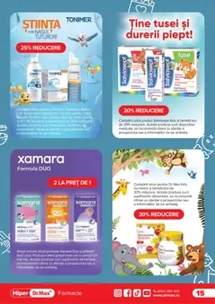 Ofertele Dr.Max valabile de la 01.04.2026 | Pagină: 15 | Produse: Apă, Acadele