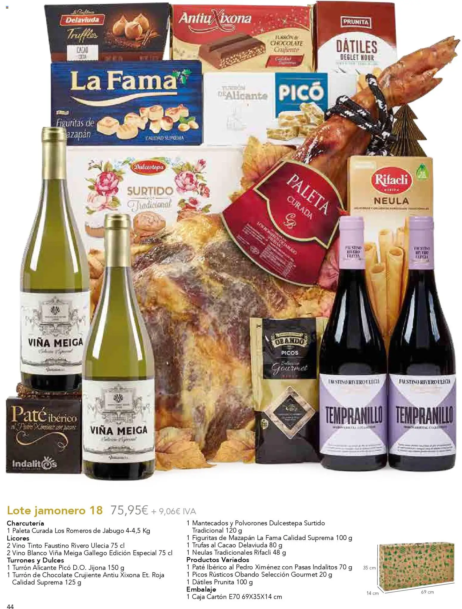 Lupa Supermercados Regalar en Navidad │ válido desde el 03.11.2025 | Página: 46 | Productos: Vino, Paté, Φρυγανιές σικάλεως, Caja