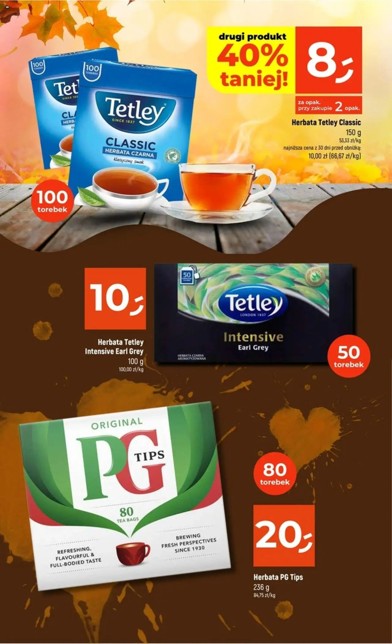 Dealz Gazetka - Katalog Kaw I Herbat od 02.10.2025 | Strona: 14 | Produkty: Herbata
