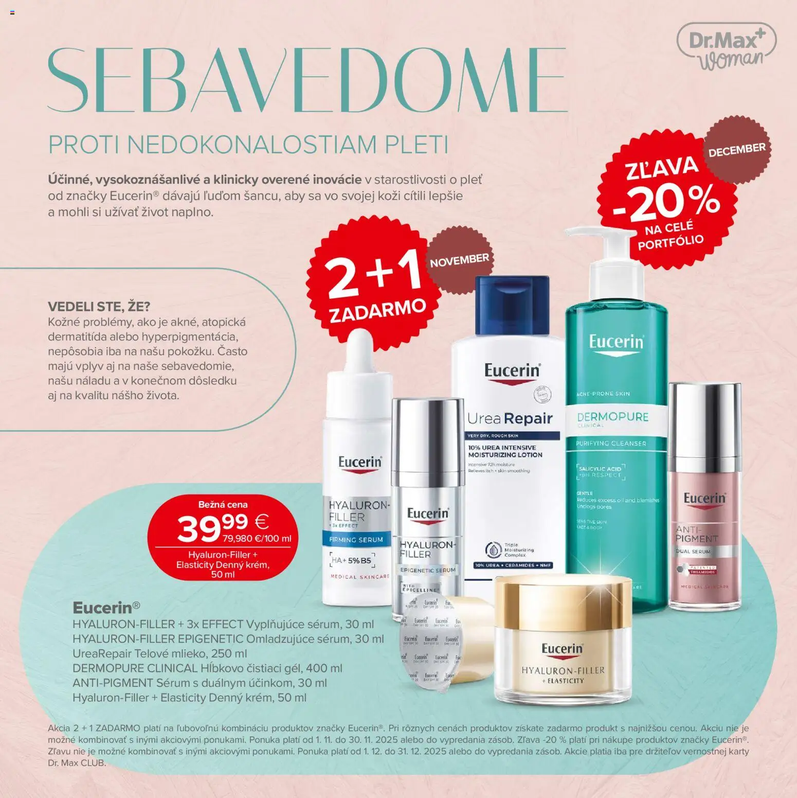 Nové Dr. Max akcie – leták je platný od 07.11.2025 | Strana: 7 | Produkty: Eucerin