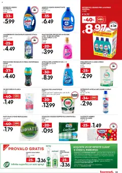 Volantino bennet del 31.07.2025 | Pagina: 23 | Prodotti: Ammorbidente, Smacchiatore, Detergente, Fazzoletti