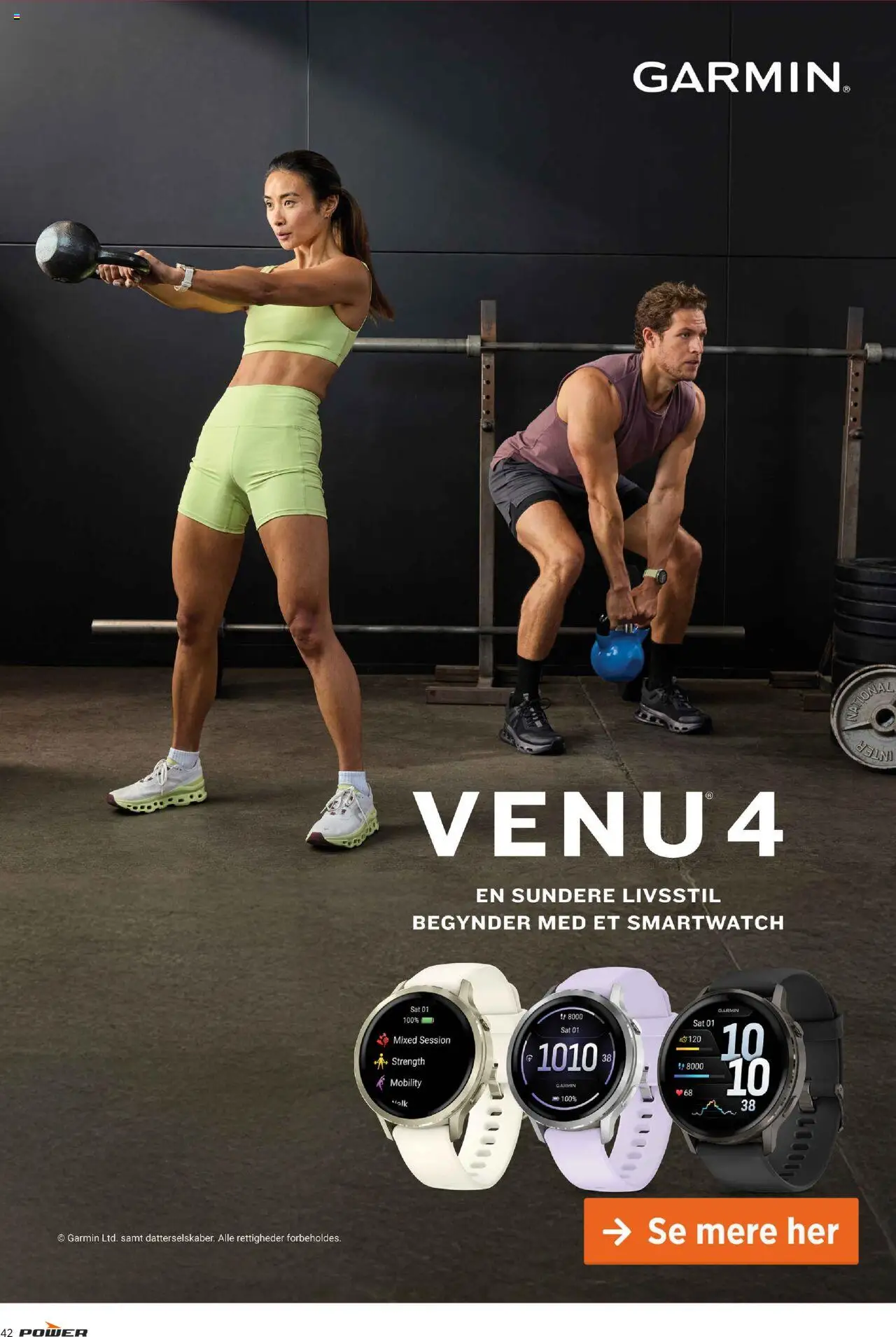 Power tilbudsavis – gyldig fra 03.10.2025 | Side: 42 | Produkter: Smartwatch
