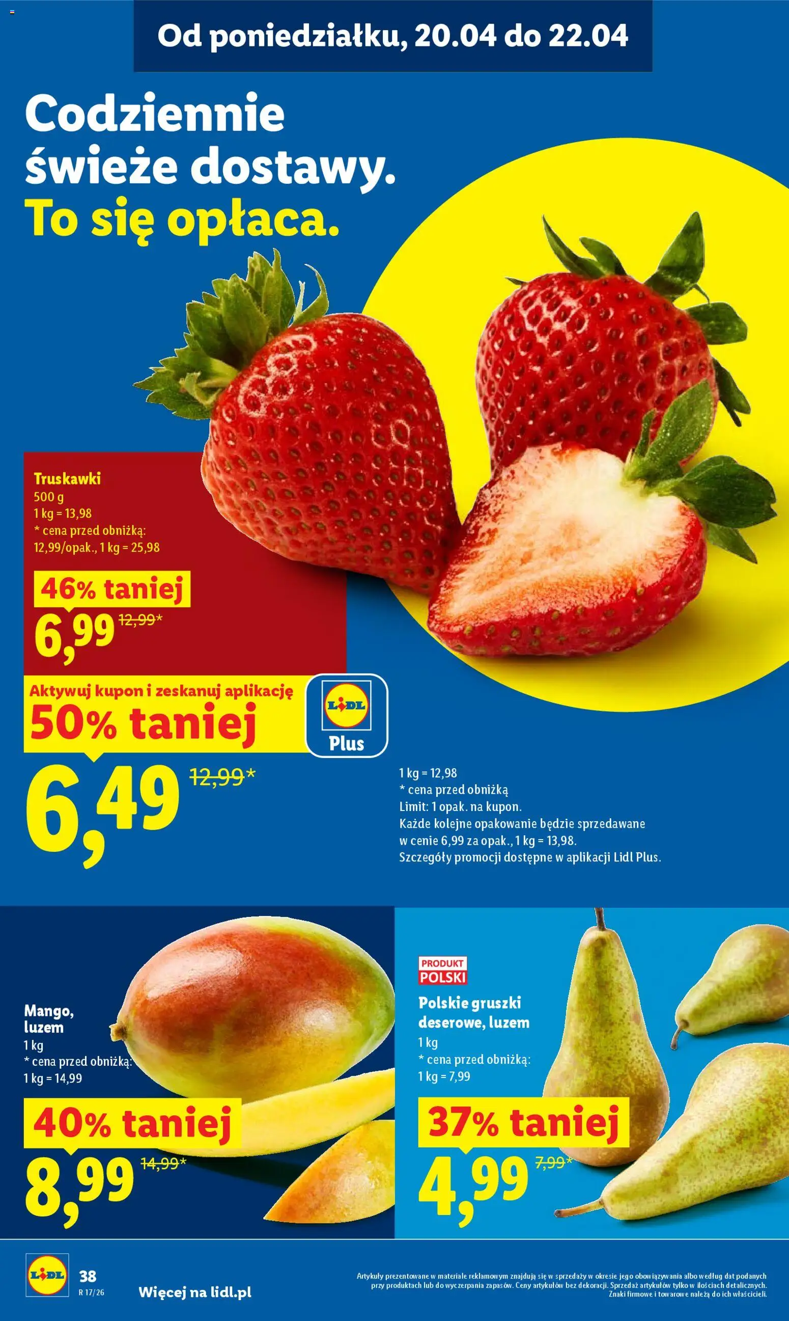 Lidl gazetka od 20.04.2026 | Strona: 38