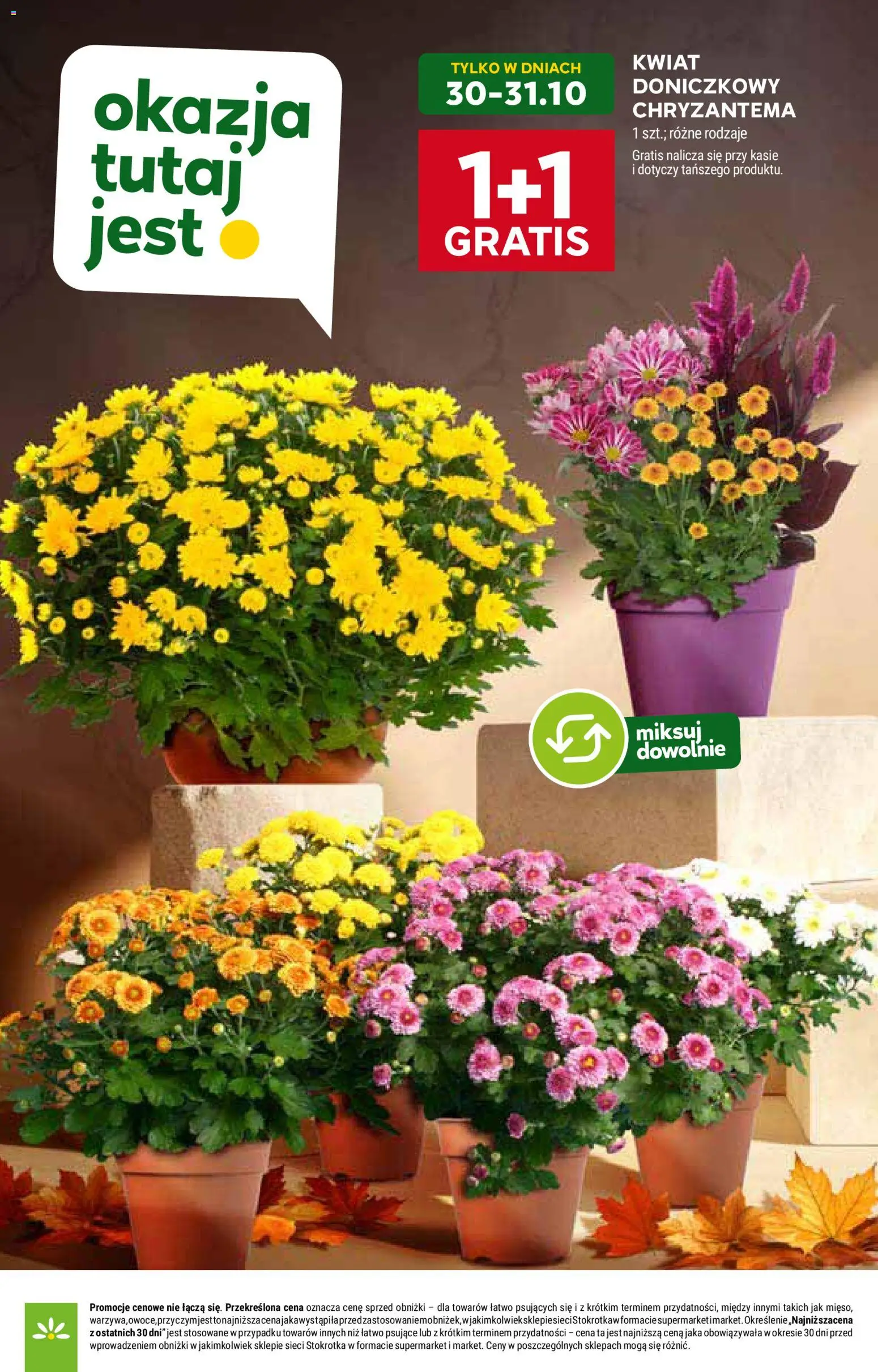 Stokrotka Gazetka - Market od 30.10.2025 | Strona: 21 | Produkty: Stokrotka