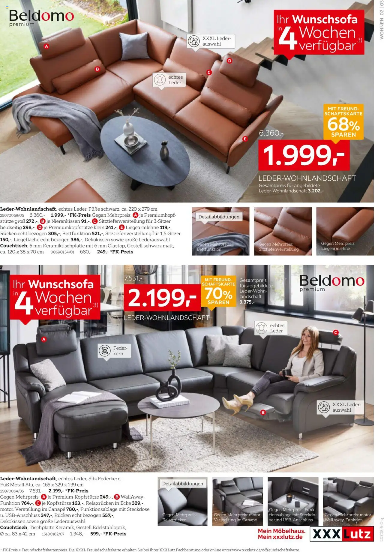 XXXL Lutz Beldomo Spezial - gültig ab dem 18.08.2025 | Seite: 3 | Produkte: Steckdose