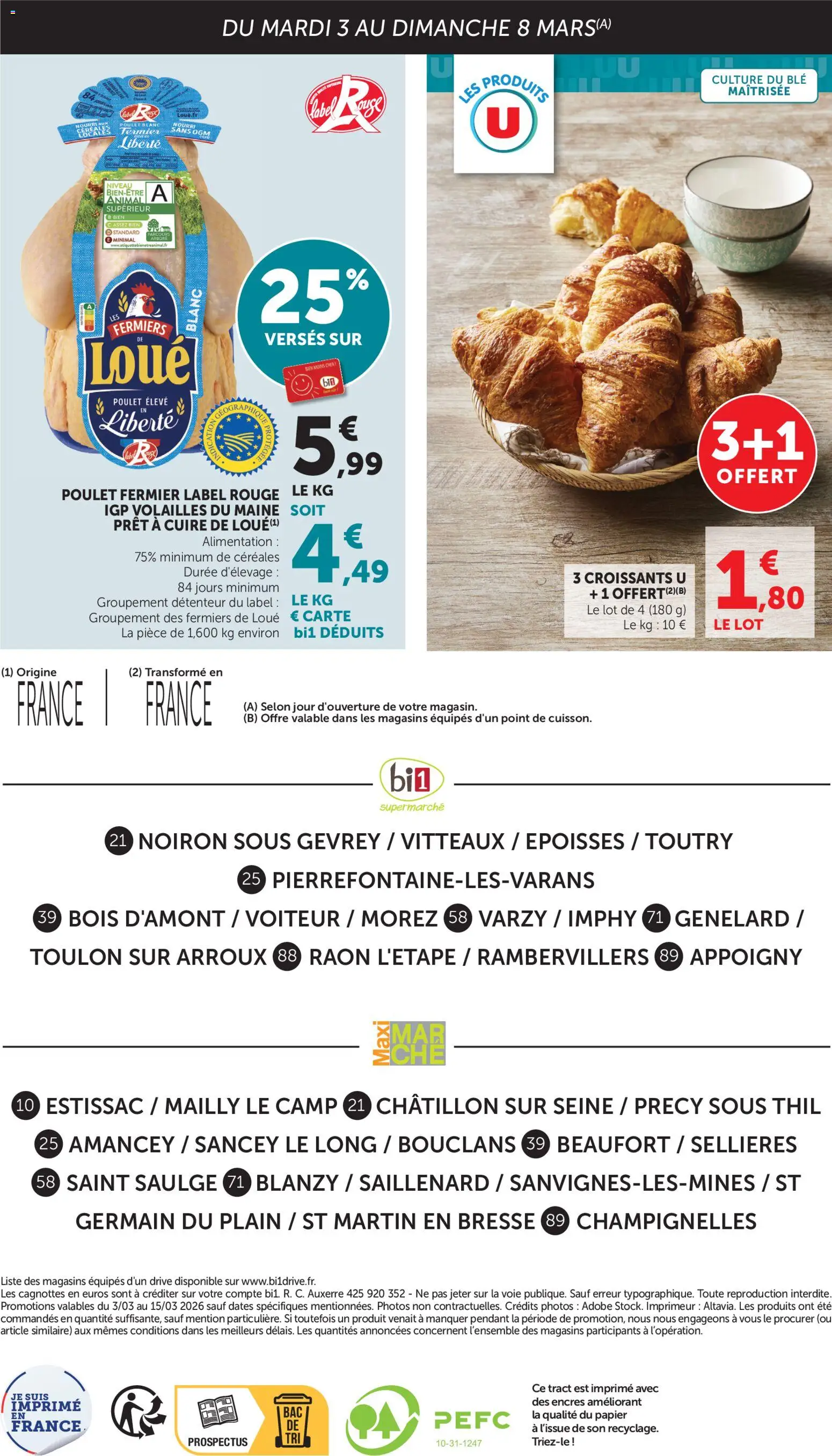 {H1} | Page: 14 | Produits: Beaufort, Époisses, Céréales