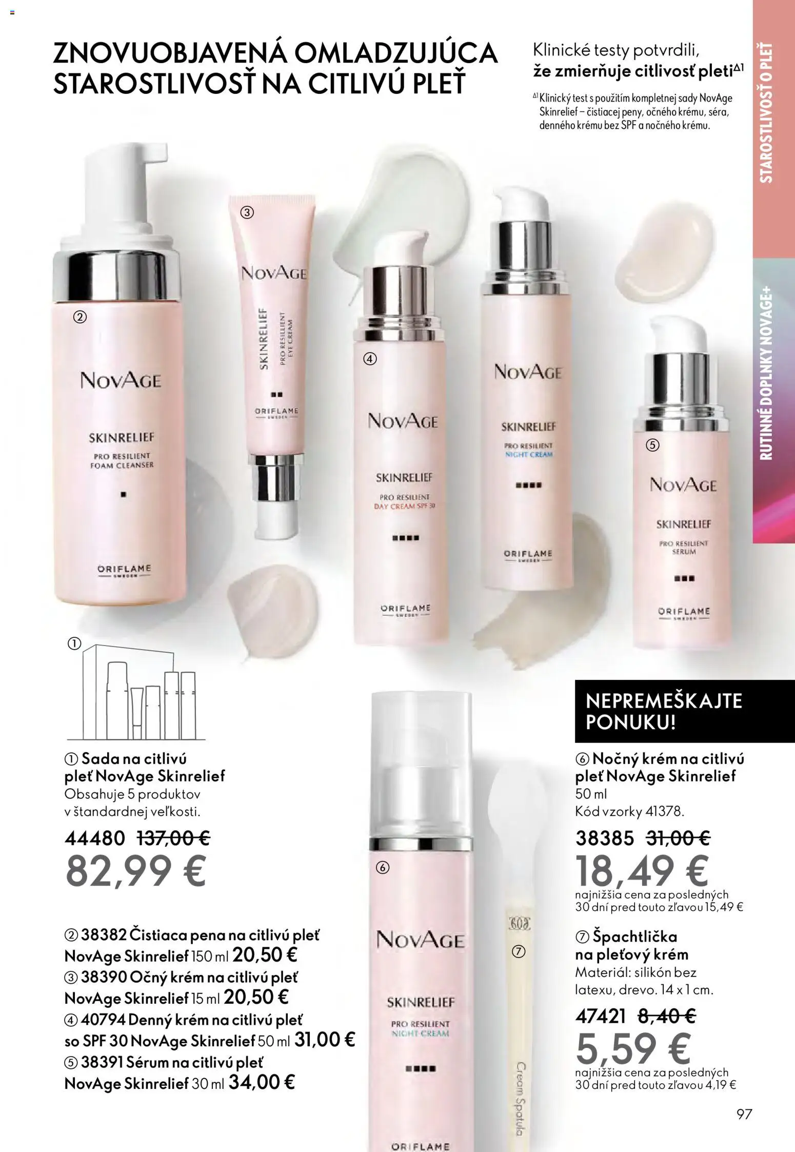 Nové Oriflame akcie – leták je platný od 24.12.2025 | Strana: 97 | Produkty: Krém